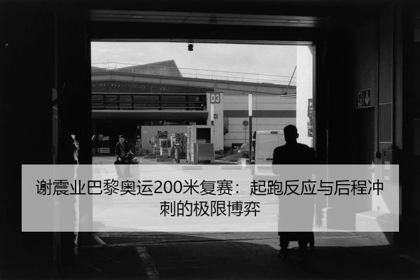 谢震业巴黎奥运200米复赛：起跑反应与后程冲刺的极限博弈
