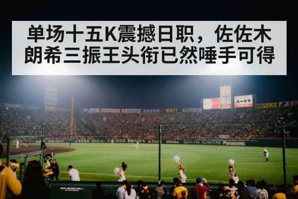 Japanese baseball stadium